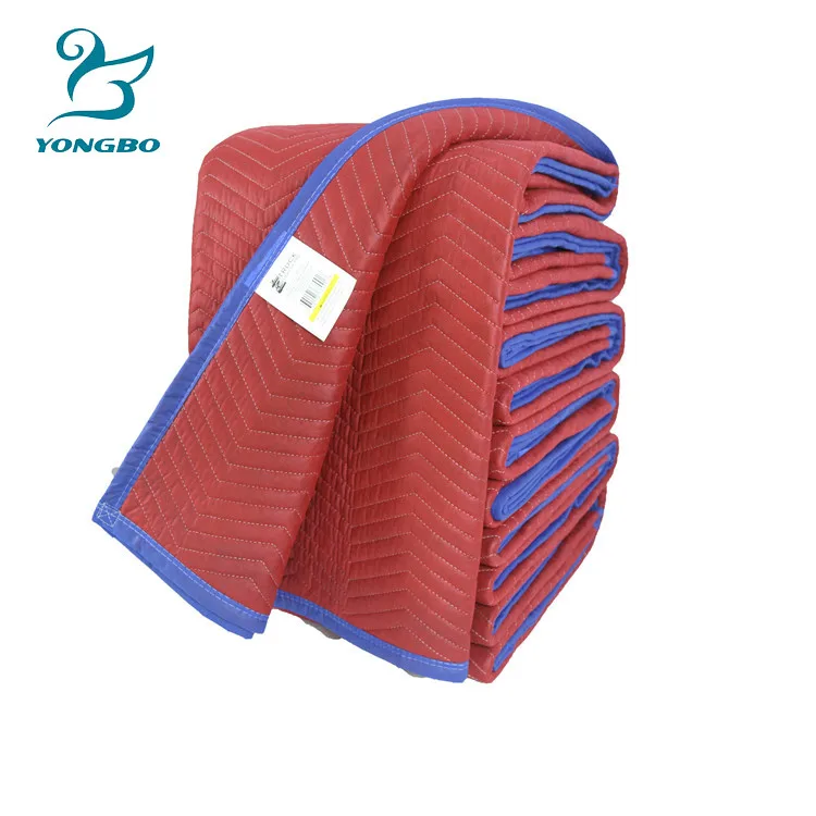 High Quality Moving Blanket Recycle Camp Moving Blanket Woven Square