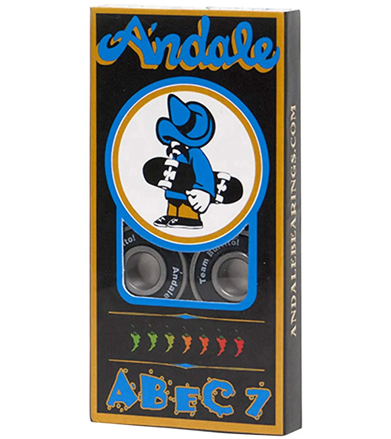Andale Abec-7 Bearings Black