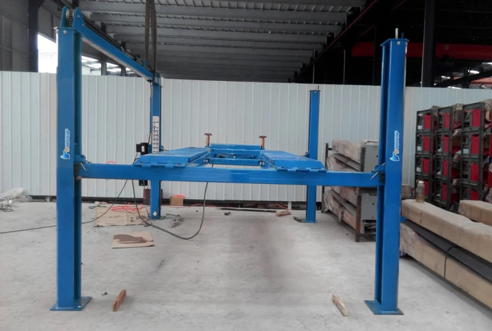 Autenf 5.5 Ton 4 Post Car Lift Used Electric Truck Hoists For Sale