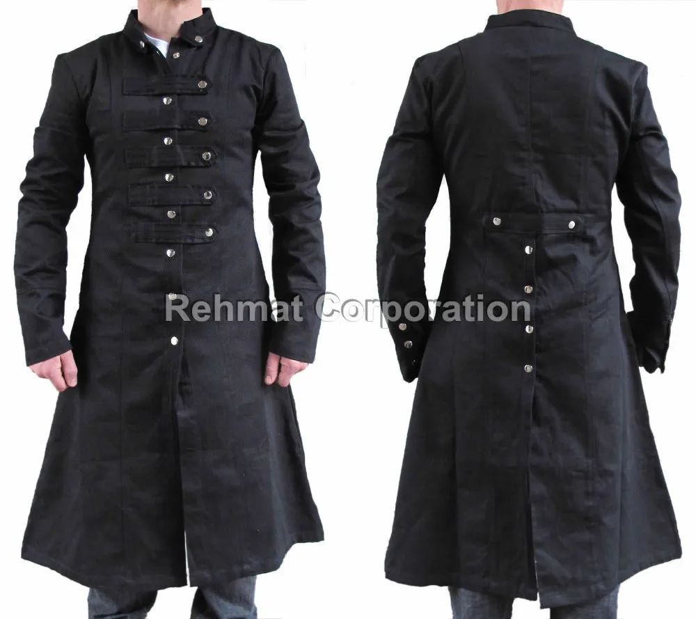 military overcoat mens