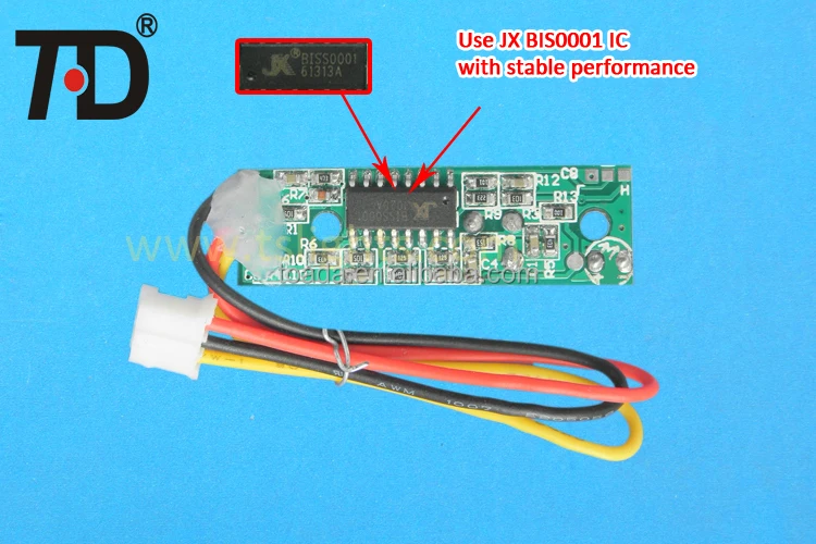 Dc3.34.5v Human Body Pyroelectricity Infrared Pir Motion Sensor Module