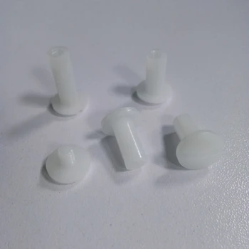 Clear Plastic Snap Rivets