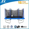 6ft X 9ft Rectangular Trampoline with Enclosure Fitness Equipment