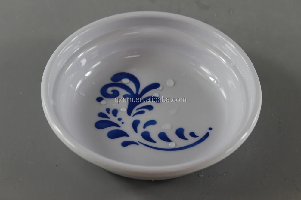 Round Melamine Soy Source Dish
