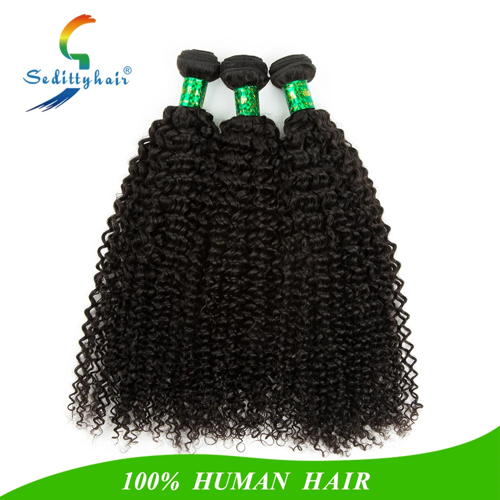 Seditty Afro Kinky Twist Hair Braiding Real Mink Brazilian Hair