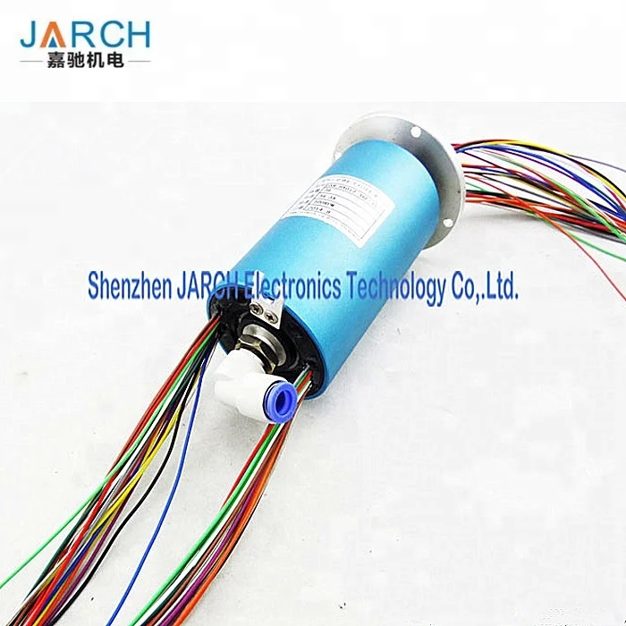 Wire Slip Ring Circuits Sealed Air Rotary Joint Electrical