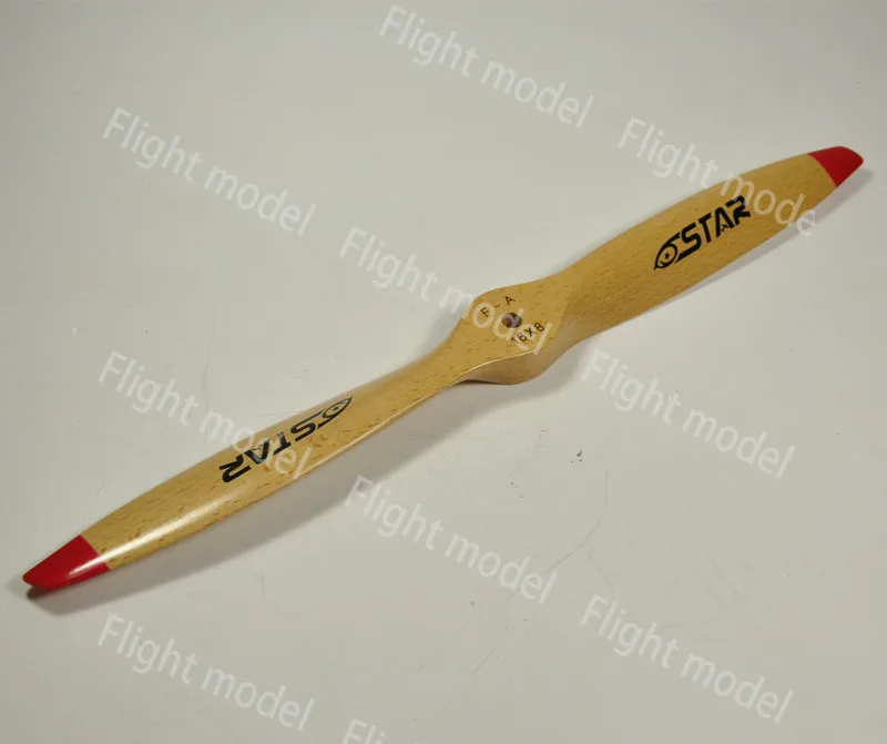 Flight 18*6 inch 19*10 inch 6 Star 2 Blades Beech Wood Propeller For