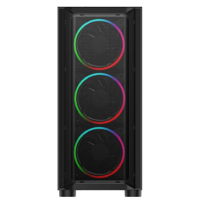SATE- EATX ATX High Quality Gaming computer case Best Gaming Computer Case with 8 RGB Fan Nice OEM pc desktop tower case K381