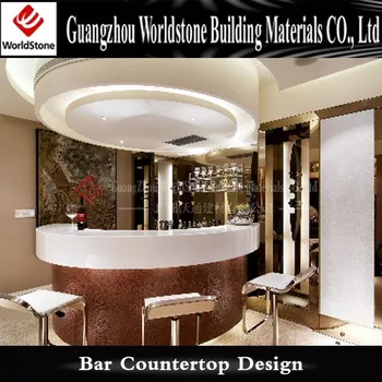 Elegant Small Size Semi Circle Bar Counters Elegant Small Size Semi Circle Bar Counters