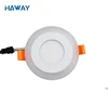 New design square round double color led ceiling panel lights recessed and surface Ul Waterproof 12x12 Led Panel Light
