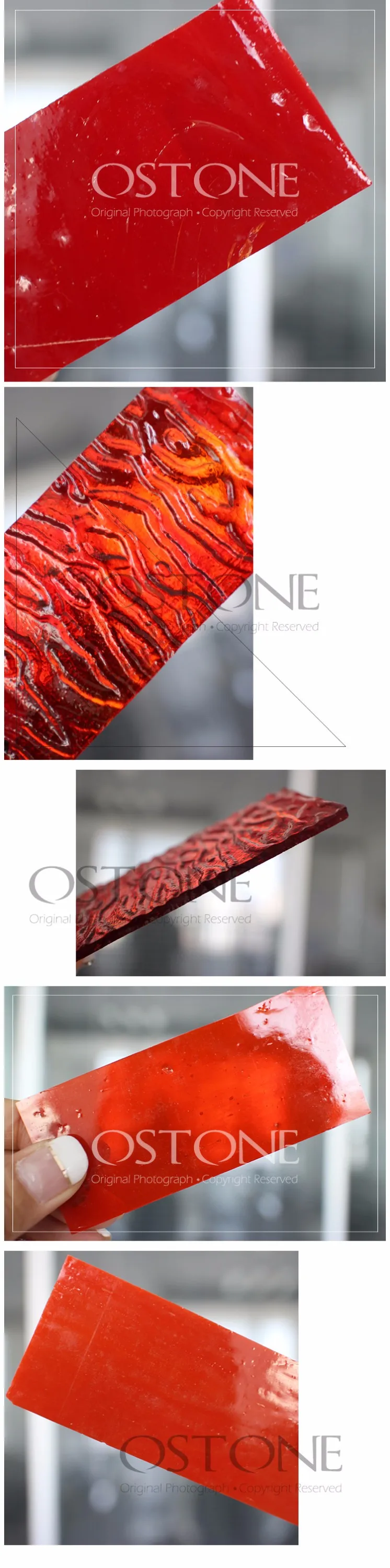 Cheap Sale Wholesale Church Cathedral Red Glass Tile Kitchen Backsplash