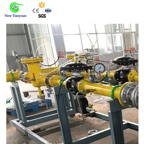 Fuel Gas Pressure Regulating & Metering Skid For Engineering Project