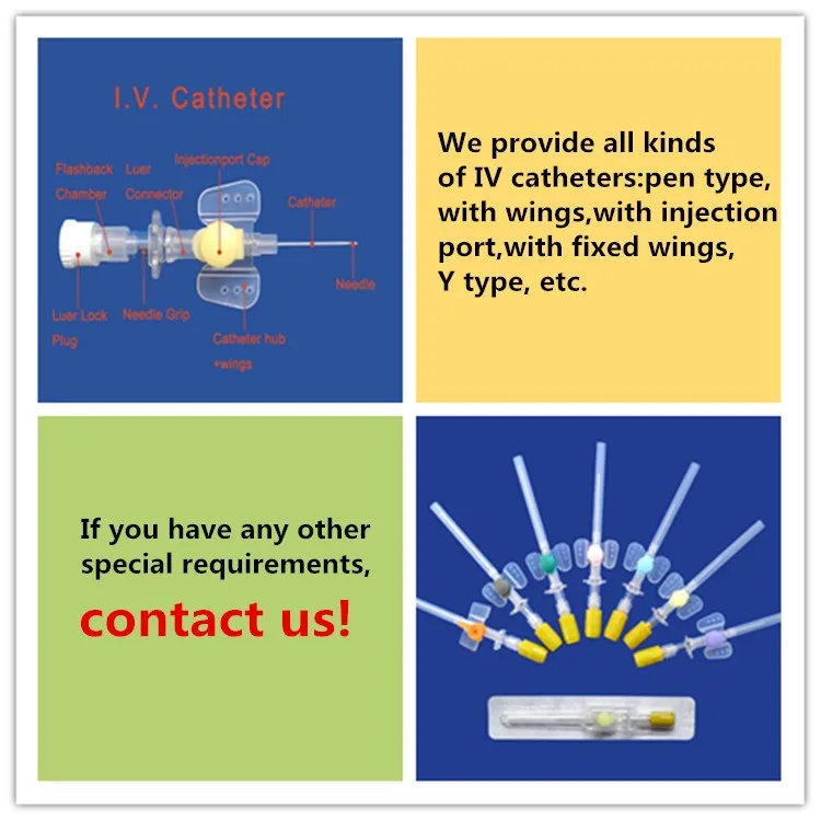 Iv Cannula Color Codes Butterfly Iv Catheter 22g Buy Iv Cannula Parts Of Iv Catheter,Iv Safety