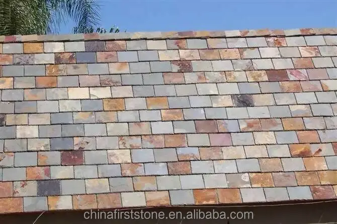 Natural Green Slate Stone Roof Tiles