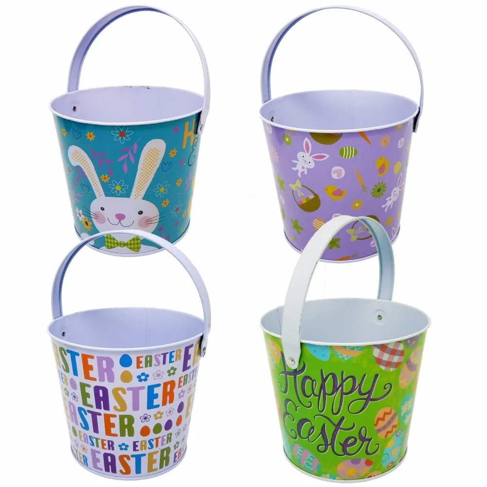 Easter Bucket,Easter Egg Hunt Bucket,Tote Bag - Buy Easter Bucket Pail ...