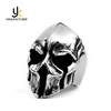 Movies Jewelry Vintage Stainless Steel Sparta Mask Rings Jewelry Wholesale