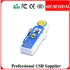 Driver support win98 bone shape usb pendrive, Soft PVC flash drive usb
