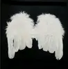 New Design Cheap Handmade White Feather Angel Wings