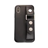 Willow Spike Square Buckle Wrist Strap Cell Phone Case for iphone XS MAX Leather Luxury Simple Mobile Phone Cover for iPhone X