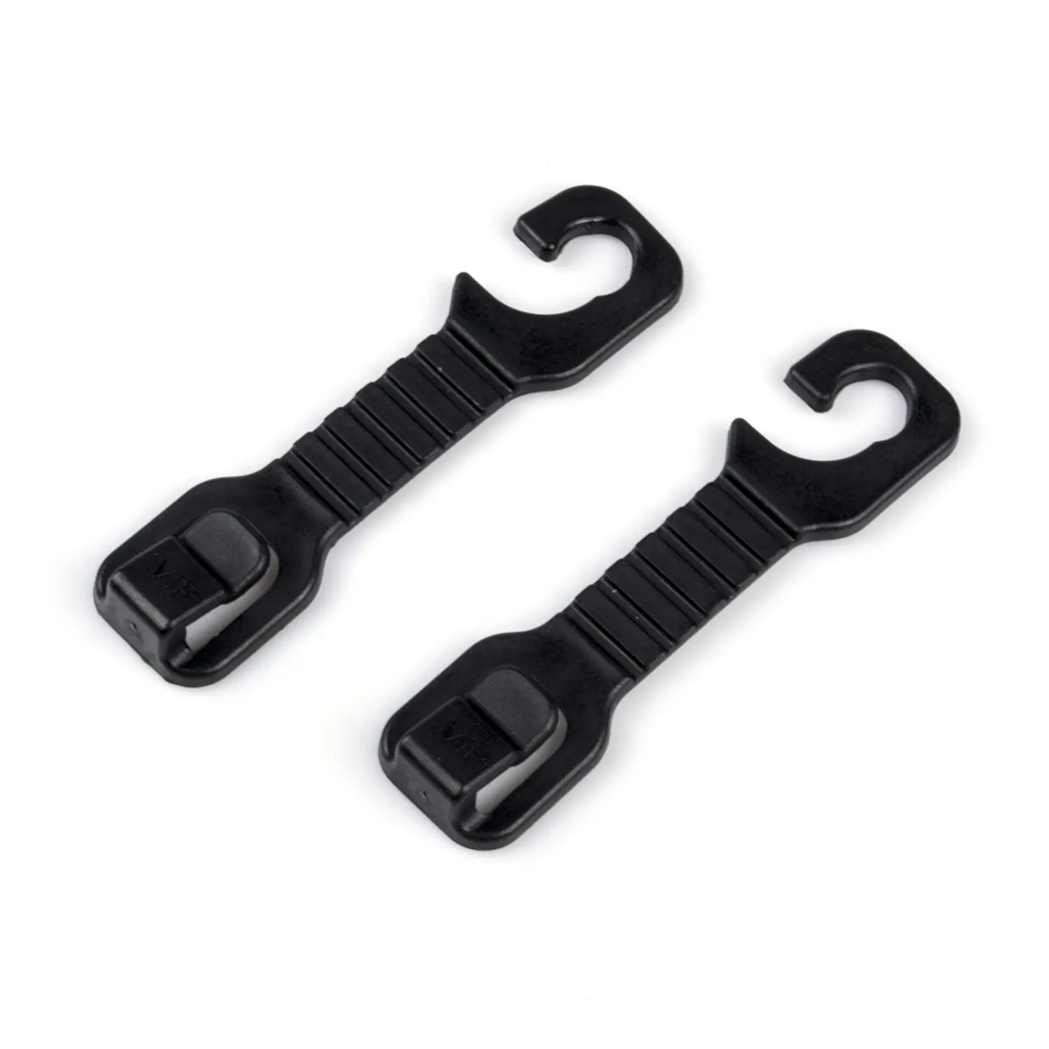 Heatvalley 2pcs Universal Multipurpose Auto Car Truck SUV Back Seat Hook Hanger Headrest Holder Bag Vehicle Organizer