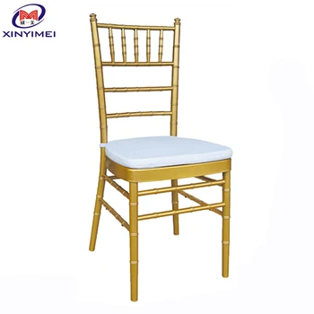 metal chair chiavari gold cheap commerical furniture stackable event tiffany wholesale larger