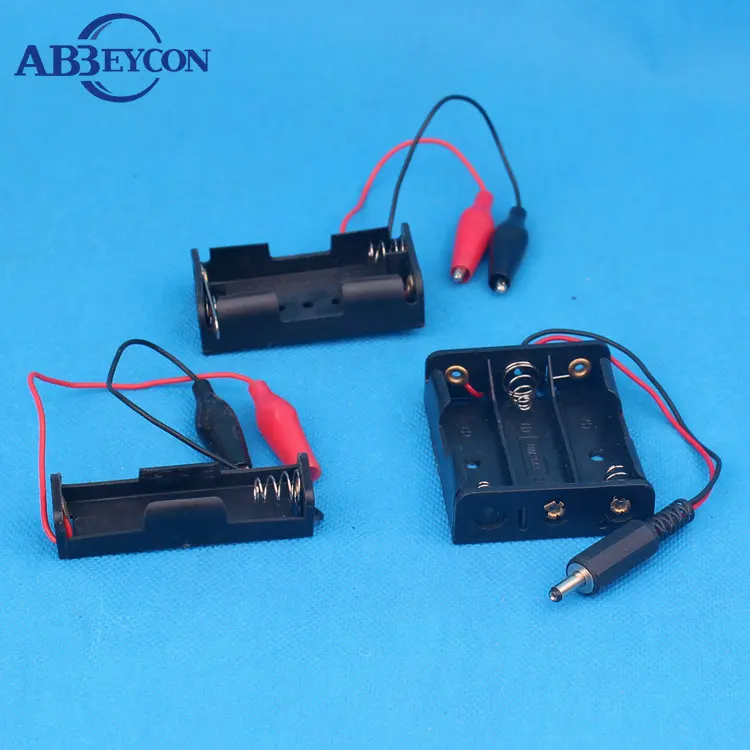 Bh066 Battery Box For Four Aaa/um4 Batteries,With Pcb Mount Buy