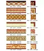 decorative wall borders, golden wall tile border tiles