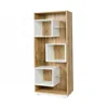 Simple Bookcase Wood Display Organizer Storage Shelf Book Shelf Bookcase