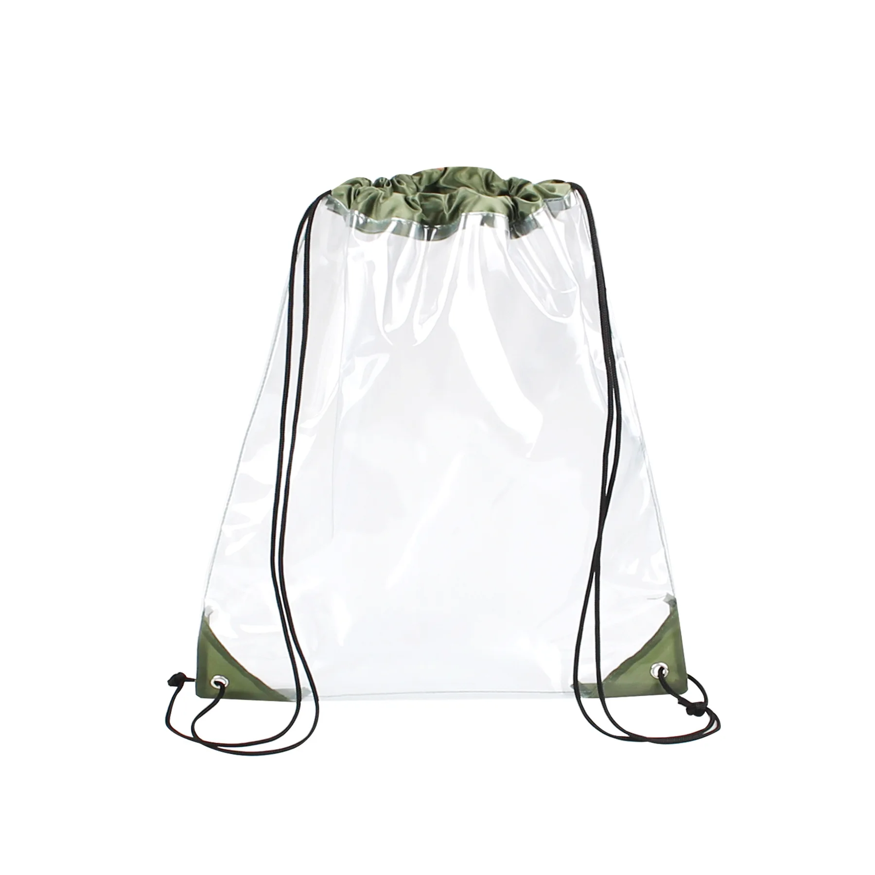 Promotional Transparent Pvc Clear Backpack Bags Drawstring Buy