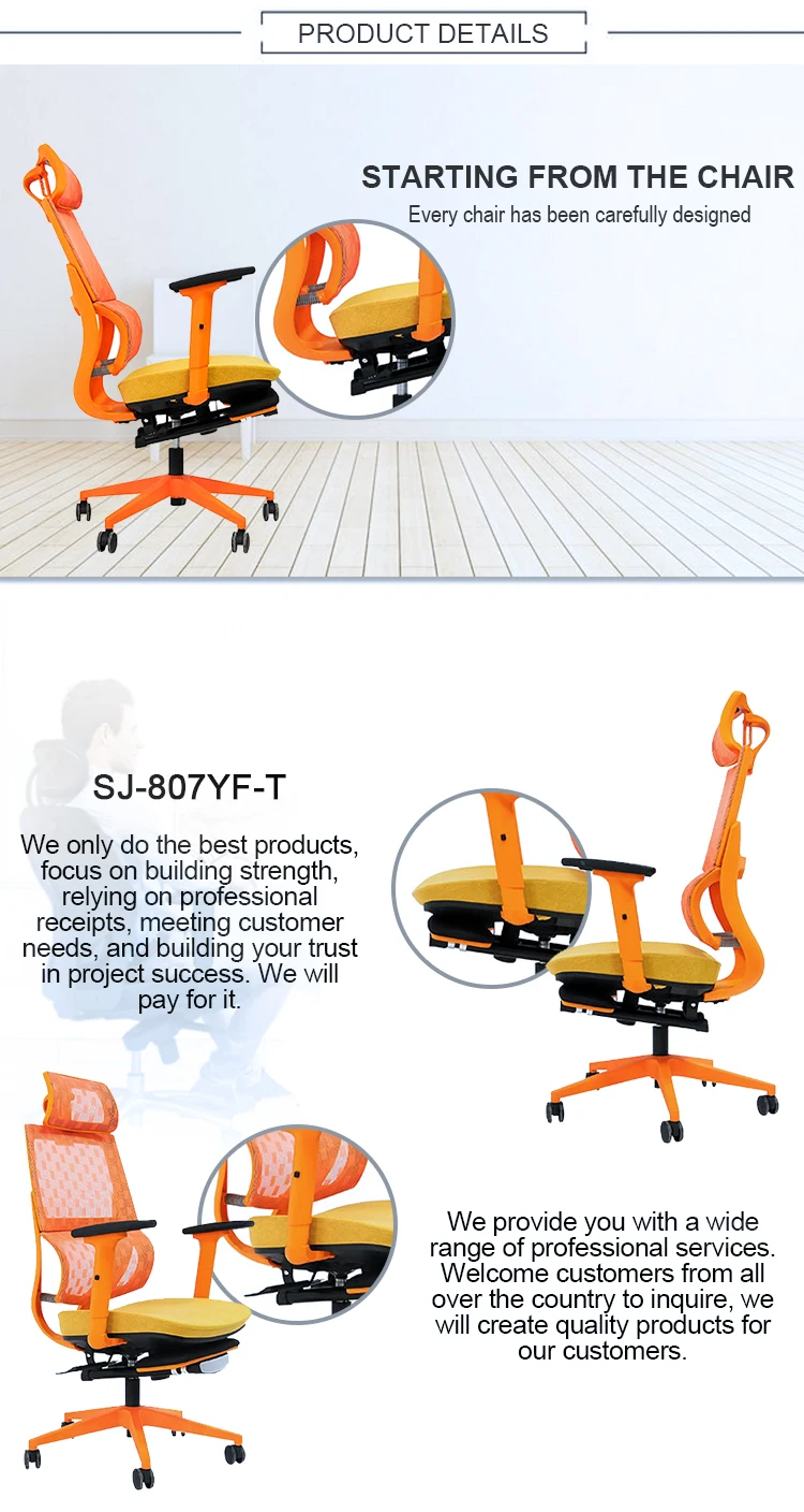 Detachable Headrest For Recliner Chair Office Chair For Obese People