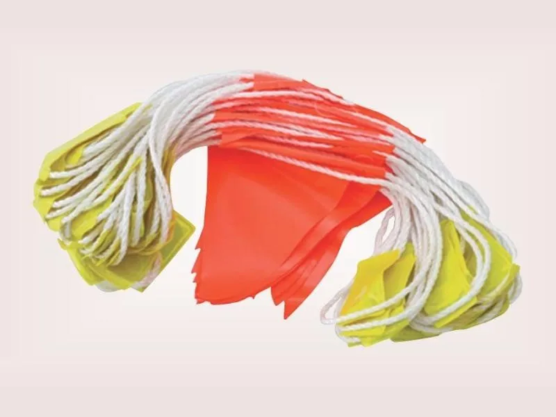 Bright Color Nylon Rope Pvc Safety Flag Buy Safety Flag Product on