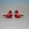 personalized ceramic gifts red bird decoration