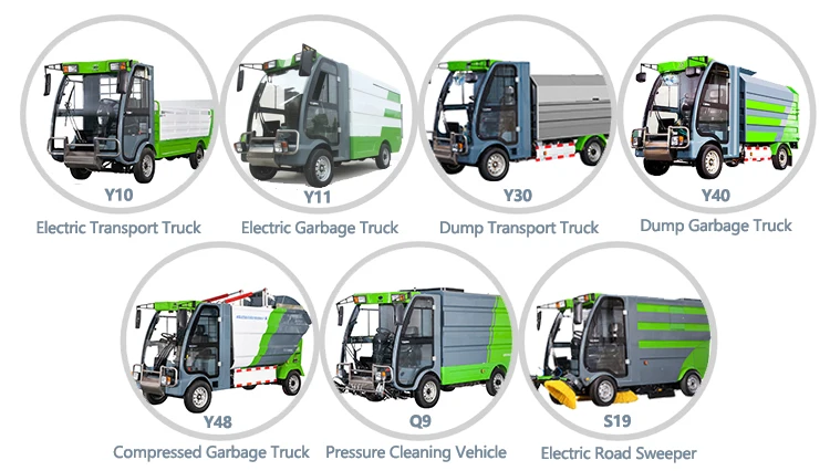 ART-Y48 Battery Powered Automatic Trash Bin Washing Truck