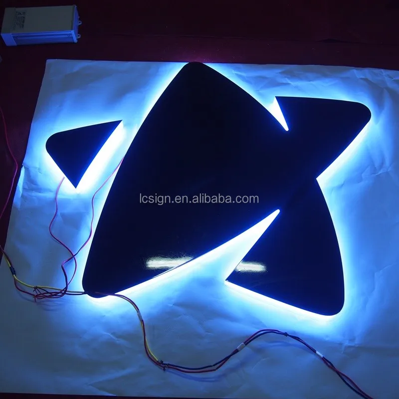 Outdoor/indoor Stainless Steel Backlit Advertising Led Sign Letter