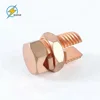 Copper split bolt of grounding system