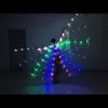 BestDance Rainbow LED Isis Wings Belly Dance Openning Isis Wing Club Wear Live Show Cosplay Prop Hollywood Costume OEM