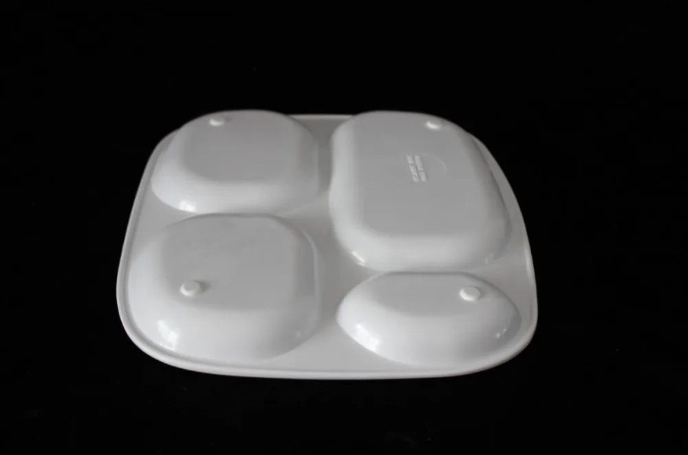 kid's melamine plate meal