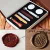 Custom Made Design Personalized Name Initials Date Love Claddagh Logo Wax Seal envelope hot stamp