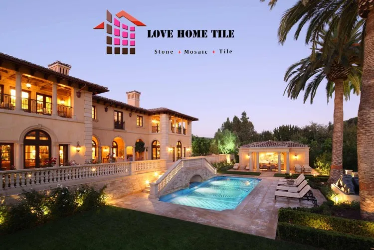 Precio Al Por Mayor Interior Mármol Escalera Paso Azulejos Para Hotel