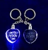 Personalised Message 3d Crystal Keyring MH-YS0396