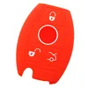 High Quality For Mercedes-benz S-Class E- Class Remote Keys 3 Buttons With Hole Silicone Car Key Cover