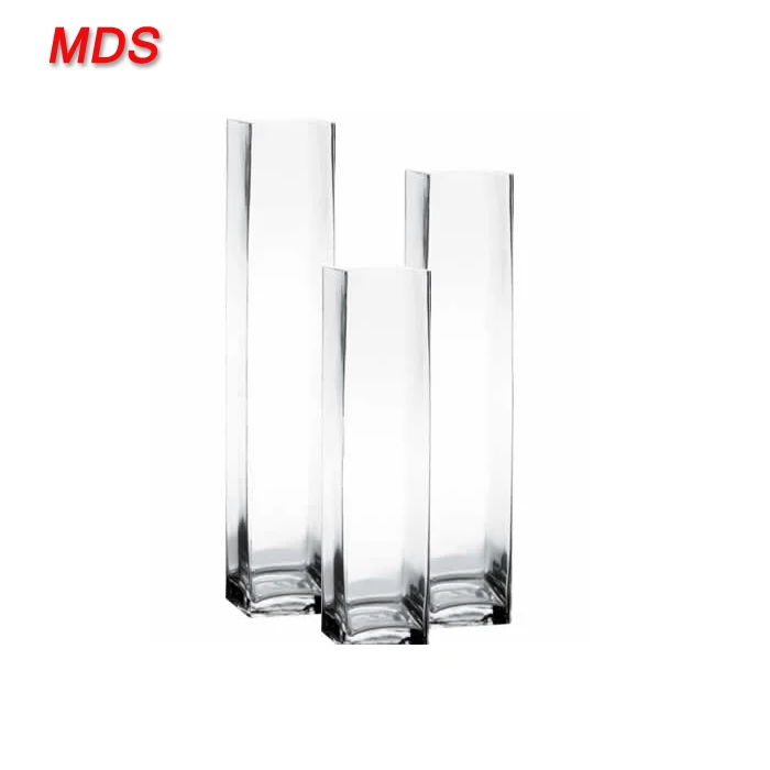 High Quality Clear Cheap Square 24 Inch Tall Glass Vases Buy 24