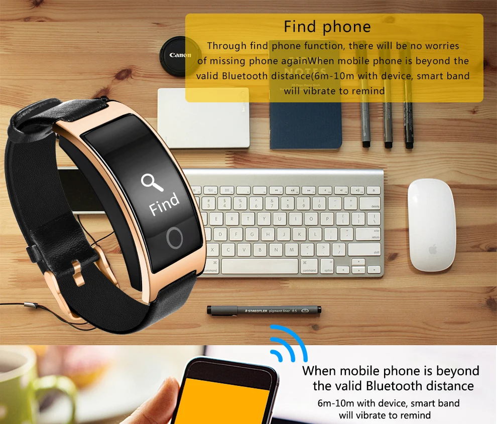 Stepfly Mk11 Smart Band Blood Pressure Heart Rate Monitor Wrist Watch