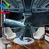 3.2mWx2mH per roll Waterproof Wall Paper 3D Sky Outer Space Print PVC Wallpaper Designs for Walls