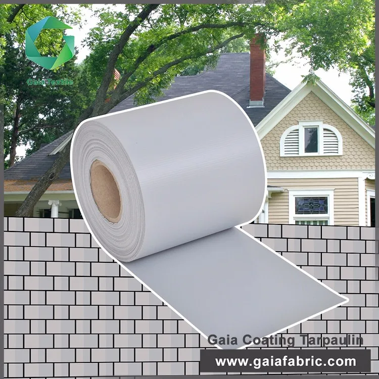 High Grade Building Material Pvc Waterproof Pvc Garden Fence\pvc Coated