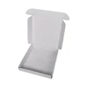 White Hot Stamping Gold Silver E-commerce Tuck Flap Hair Pin Glossy Lamination Box Packaging Small Gift Boxes 100 Pieces