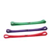 set of 3 level mini loop bands assist rubber latex power bands three colors for core training