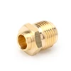 half union half flare brass pipe fitting/brass flare to solder union for a/c fittings