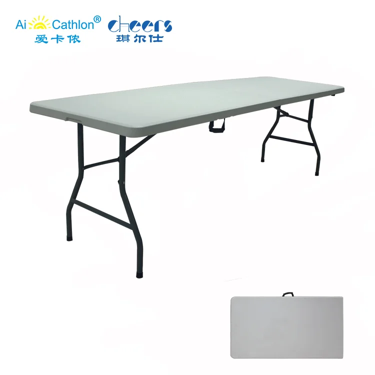 Hdpe Material Bbq 240cm 8ft Suitcase Folding Tables For Parties Hdpe Material Bbq 240cm 8ft Suitcase Folding Tables For Parties Foldable Picnic Table