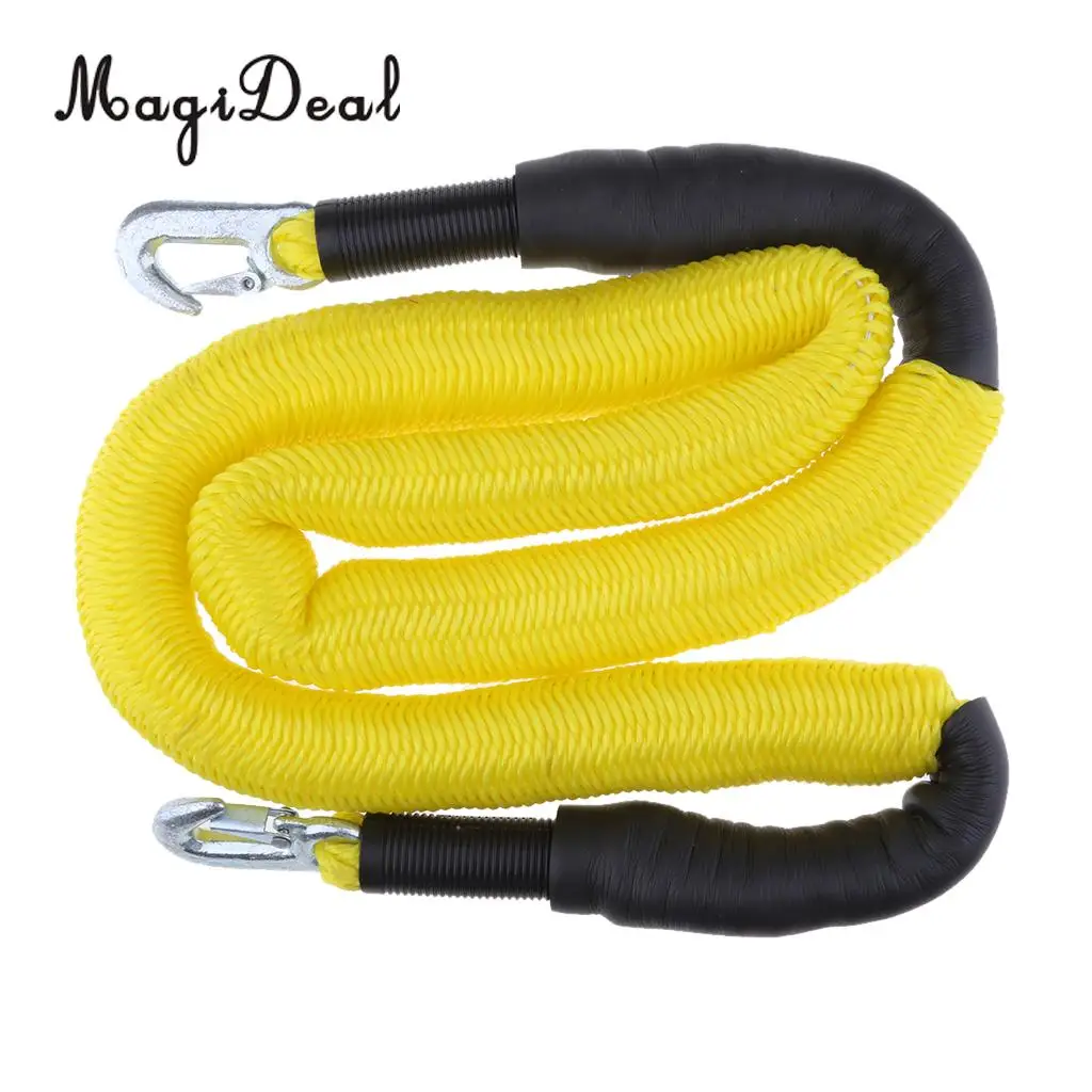 MagiDeal 59 ft Bungee Cord Rope Dock Lines Shock Cord Boat Docking Random